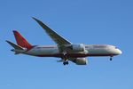 VT-ANQ @ EGLL - Short finals to land on runway 09L at Heathrow - by Keith Sowter
