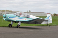 G-AYGD @ EGBR - CEA Jodel DR1050 Sicile at Beighton Airfield's Early Bird Fly-In. April 13th 2014. - by Malcolm Clarke