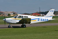 G-SACS @ EGBR - Piper PA-28-161 Cadet at The John McLean Aerobatics Trophy Meeting, Breighton Airfield. April 19th 2009. - by Malcolm Clarke