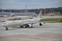 A6-EHL @ EDDL - Airbus A340-642 - EY ETD Etihad Airways - 1040 - A6-EHL - 30.03.2016 - DUS - by Ralf Winter