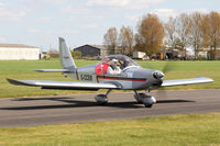 G-CCEM @ EGBR - Aerotechnik EV-97A Eurostar at Breighton Airfield's Auster Fly-In. May 4th 2015. - by Malcolm Clarke