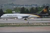 N415UP @ KBOI - Taxiing on Bravo for RWY 28L. - by Gerald Howard