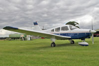 G-BTAW @ X5FB - Piper PA-28-161 Cherokee Warrior II at Fishburn Airfield UK. September 14th 2013. - by Malcolm Clarke