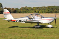 G-MOLA @ EGBR - Cosmik EV-97 TeamEurostar UK at Breighton Airfield's Pre-Hibernation Fly-In. October 6th 2013. - by Malcolm Clarke