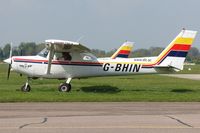 G-BHIN @ EGKA - Getting ready for another training flight. Operated by Sussex Flying Club. - by Glyn Charles Jones