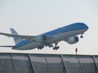 PH-BHI @ EHAM - KLM 787 DEPARTING - by fink123