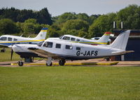 G-JAFS @ EGLM - Piper PA-32R-301 Saratoga II HP at White Waltham. Ex OY-OMG - by moxy
