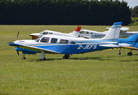 2-JEFS @ EGLM - Piper PA-32R-301 Saratoga SP at White Waltham. Ex N9123X - by moxy