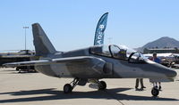 N40TG @ CMA - 1985 SIAI-MARCHETTI S-211 JET TRAINER, 0ne P&W(C)T15D-4C Turboprop, at AOPA FLY-IN - by Doug Robertson