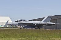 168380 @ KPAE - Growler taking off at Paine Field after being on static display for the 2017 Paine Field GA day. - by Eric Olsen