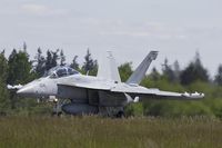 168380 @ KPAE - EA-18 getting ready to take off after the 2017 Paine Field GA Day. - by Eric Olsen