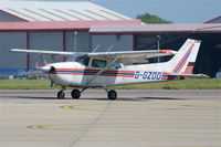 G-GZDO @ EGSH - Just landed at Norwich. - by Graham Reeve