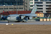 07-7169 @ EDDS - An USAF C-17 Resting on the apron at Stuttgart Airport - by B757
