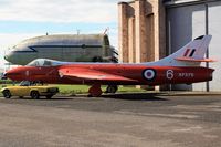 XF375 @ EGLS - XF375 static outsde the Boscombe Down Aviation Collection at Old Sarum - by dave226688