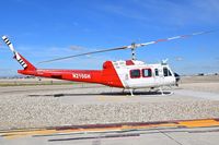 N216GH @ KBOI - Parked on U. S. Forest Service heli pad. - by Gerald Howard