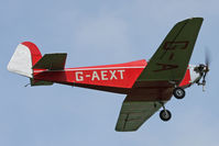 G-AEXT @ EGBR - Dart Kitten II G-AEXT at Breighton Airfield's May-hem Fly-In. May 6th 2012. - by Malcolm Clarke