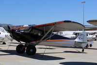 N371RJ @ CMA - 2014 Jackson CARBON CUB EX CCK-1865, ECI CC340 180 Hp for takeoff, 80 Hp continuous, EAB, not S-LSA, excellent appearance and workmanship, tundra tires, at AOPA FLY-IN - by Doug Robertson