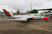 320 @ LFBD - Fouga CM-170 Magister, Preserved  at C.A.E.A museum, Bordeaux-Merignac Air base 106 (LFBD-BOD) - by Yves-Q