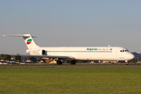 LZ-LDP @ LOWG - Bulgarian Air Charter MD-82 @GRZ (for Mistral Air from/to Bari) - by Stefan Mager