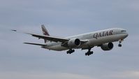 A7-BAI @ MIA - Qatar 777-300 - by Florida Metal