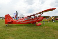 G-CIDD @ EGTB - Bellanca 7ECA Citabria at Wycombe Air Park. - by moxy