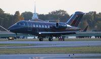C-FLMK @ ORL - Challenger 605 - by Florida Metal