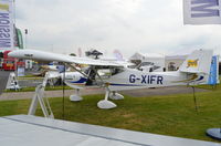 G-XIFR @ EGTB - Lambert Mission M108 at AeroExpo 2017, Wycombe Air Park 2017. - by moxy
