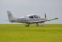 N199ZZ @ EGTB - SR22 G3 GTS at Wycombe Air Park. - by moxy