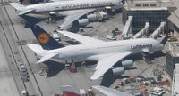 D-AIMB @ LAX - Lufthansa - by Florida Metal
