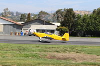 N406L @ SZP - Provo PROVO 6, Lycoming O-320 160 Hp, flaps landing roll Rwy 22 - by Doug Robertson