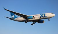 F-GRSQ @ LAX - XL Airways - by Florida Metal