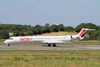F-HMLK @ LFRB - Bombardier CRJ-1000EL NG, Taxiing to holdig point rwy 07R, Brest-Bretagne airport (LFRB-BES) - by Yves-Q