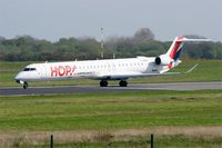 F-HMLE @ LFRB - Bombardier CRJ-1000EL NG, Taxiing to holding point rwy 07R, Brest-Bretagne airport (LFRB-BES) - by Yves-Q