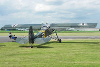 G-BZOB @ EGBR - Slepcev Storch at Breighton Airfield's Wings & Wheels Weekend. July 14th 2013. - by Malcolm Clarke