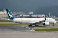 B-LRD @ VHHH - Cathay Pacific A359 taxying past - by FerryPNL