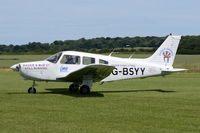 G-BSYY @ X3CX - Just landed at Northrepps. - by Graham Reeve