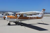 N714ZU @ KCMA - Cessna 152