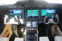 N21HJ @ ORL - Honda Jet cockpit - by Florida Metal