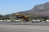 N4535M @ SZP - 1947 Piper PA-11 CUB SPECIAL, Continental A&C65 65 Hp, another takeoff climb Rwy 22 - by Doug Robertson