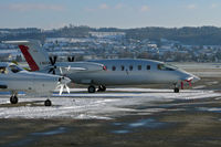I-BCOM @ LSZG - at Grenchen airport.