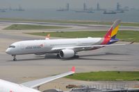 HL8078 @ VHHH - Asiana's first A359 arriving in HKG - by FerryPNL