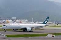 B-LRI @ VHHH - Cathay A359 taxying to the terminal. - by FerryPNL