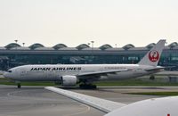 JA701J @ VHHH - JAL B772 taxying for departure. - by FerryPNL