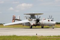 2 @ LFRJ - Grumman E-2C Hawkeye, On display, Landivisiau Naval Air Base (LFRJ) Tiger Meet 2017 - by Yves-Q