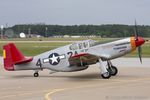 N61429 @ KLFI - North American P-51C Mustang Tuskegee Airman CN 103-26199, NX61429 - by Dariusz Jezewski  FotoDJ.com