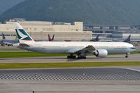 B-KQJ @ VHHH - CX B773 taxying to the runway. - by FerryPNL