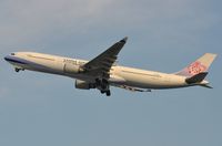B-18305 @ VHHH - Take-off of China Airlines A333 - by FerryPNL