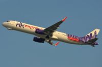 B-LEC @ VHHH - Hong Kong Express A321 departing - by FerryPNL