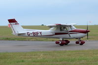 G-BIFY @ EGSH - About to depart from Norwich. - by Graham Reeve