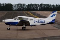 G-ENNA @ EGSH - Arriving at Norwich. - by keithnewsome